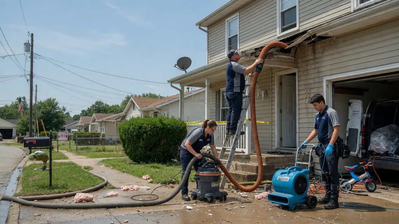 Water Damage Restoration in Carrollton, OH near me